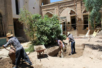 مرمت خانه تاریخی شاکری قم آغاز شد