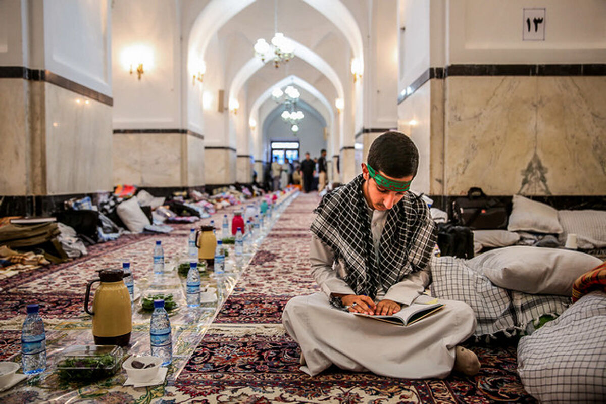 مراسم معنوی اعتکاف