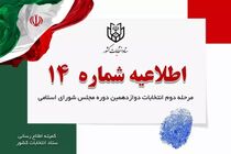 اطلاعیه ستاد انتخابات در مورد هموطنانی که سواد ندارند