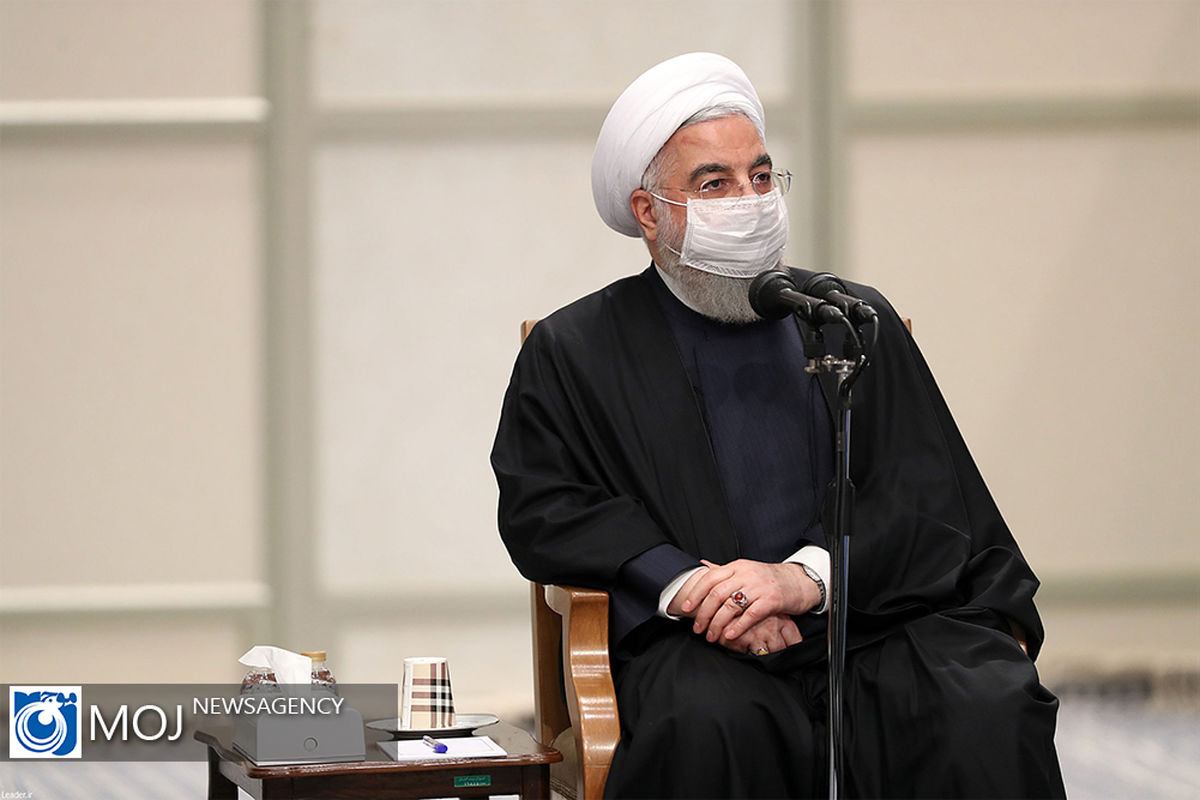 جلسه ویژه شورای ‌عالی هماهنگی اقتصادی در حضور مقام معظم رهبری/ حسن روحانی