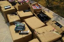 کشف محموله بزرگ سلاح‌های آمریکایی ویژه آشوب و اغتشاش در خلیج‌فارس