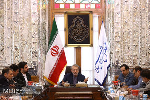 جلسه شورای اطلاع رسانی دستگاه های اجرایی با حضور علی لاریجانی