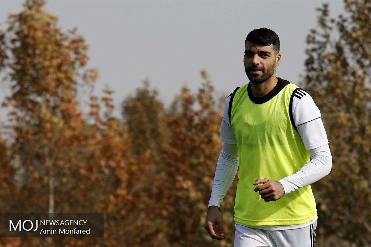 تمرین تیم ملی فوتبال- ۲۷ آبان ۱۳۹۷-مهدی طارمی