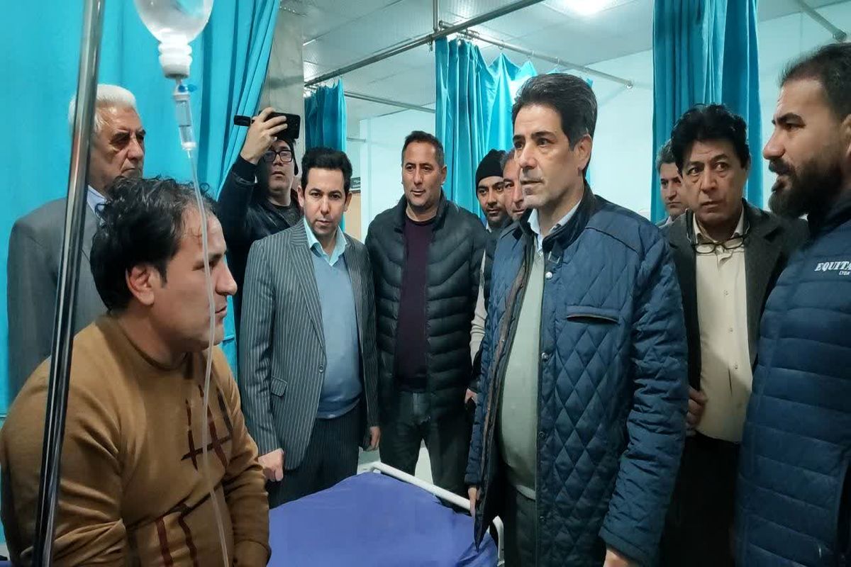 حادثه واژگونی اتوبوس  شهرستان پارس آباد