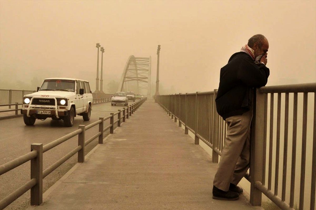 گرد و غبار در خوزستان