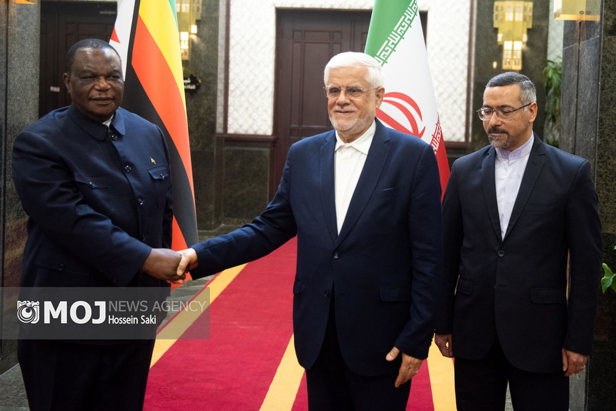 دیدار معاونین اول روسای جمهور ایران و زیمبابوه