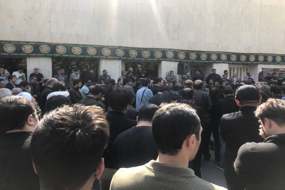 تشییع جنازه مهدی شادمانی