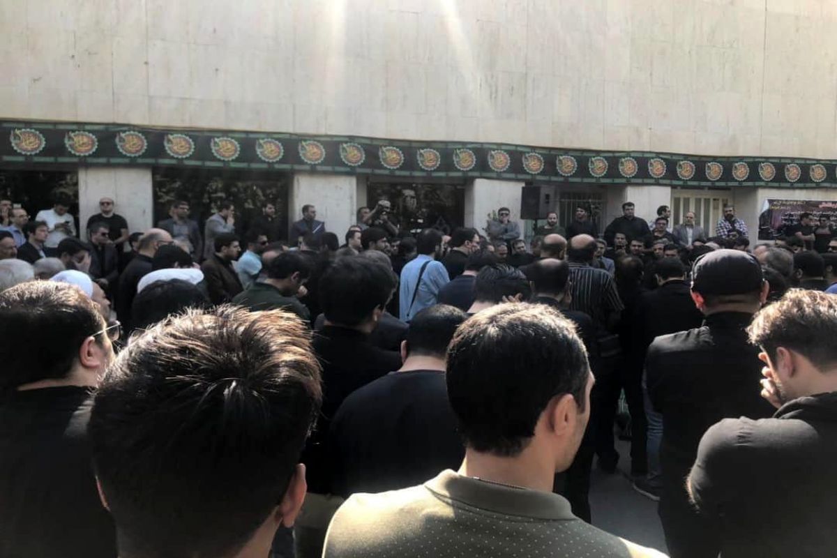 تشییع جنازه مهدی شادمانی