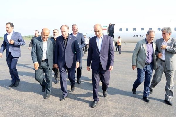 وزیر جهاد کشاورزی وارد گیلان شد