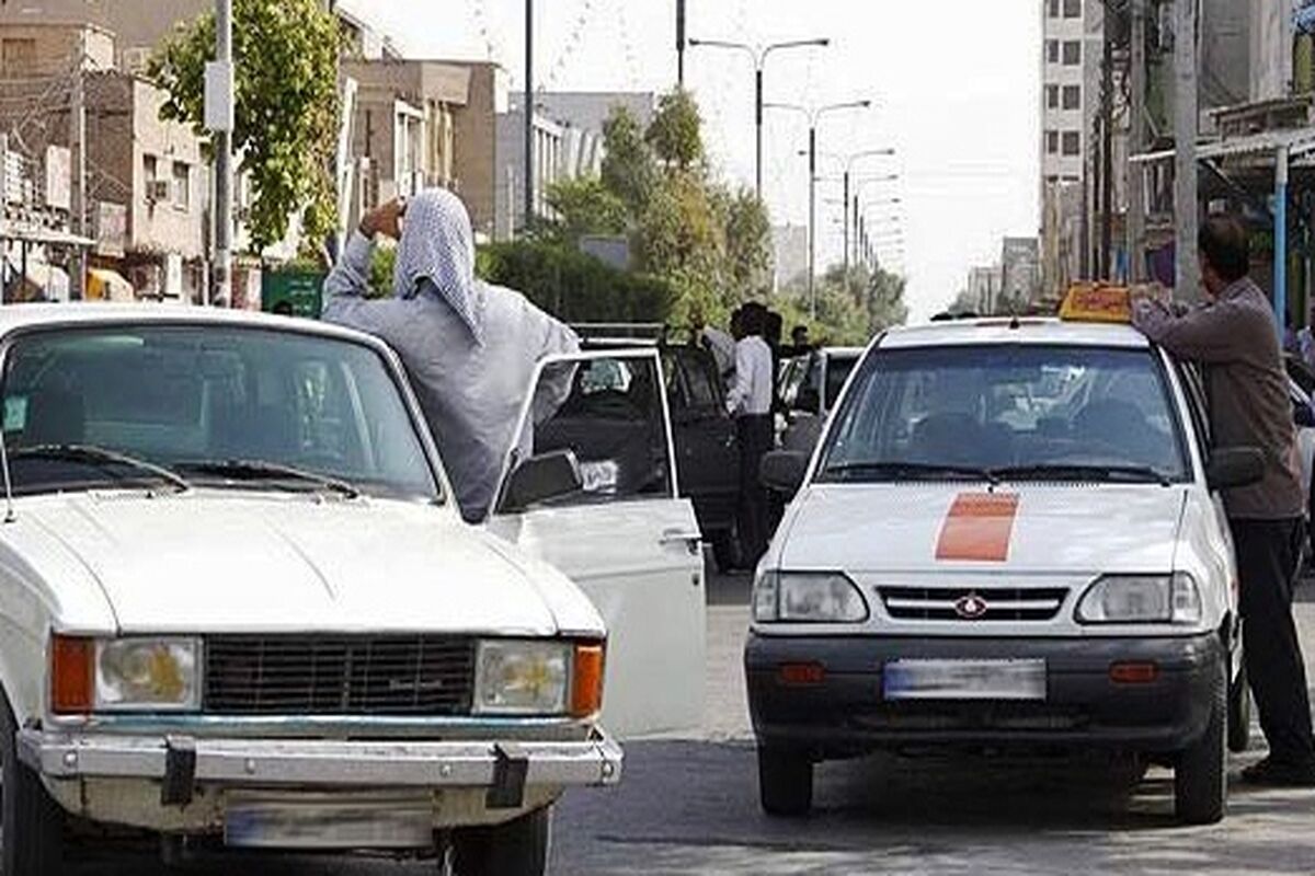 مسافربر شخصی غیرمجاز در کرمانشاه