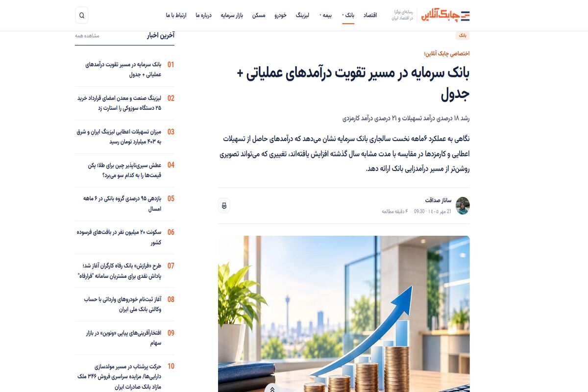 بانک سرمایه