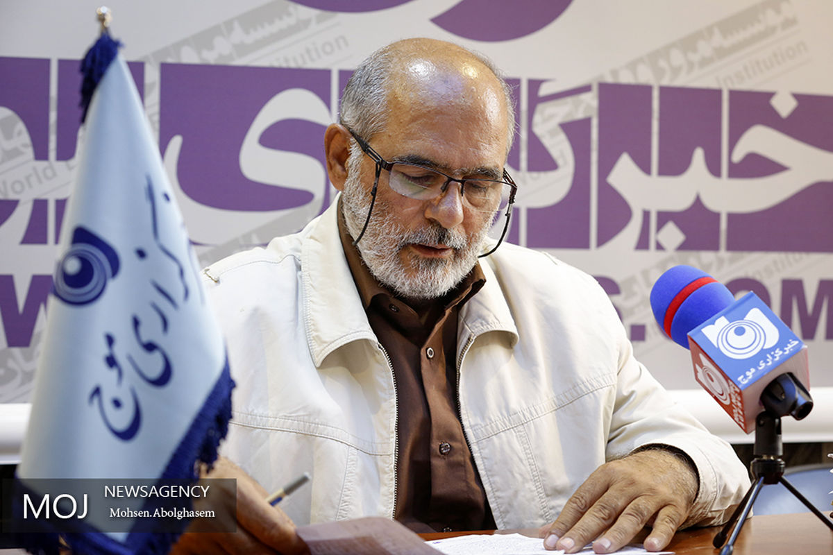 نشست خبری حسین الله کرم در خبرگزاری موج