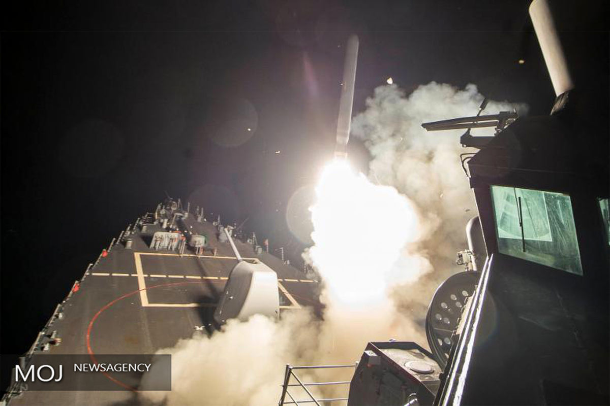 حمله موشکی آمریکا به سوریه