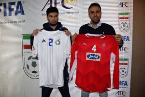 رونمایی از پیراهن پرسپولیس و پاختاکور در لیگ قهرمانان آسیا