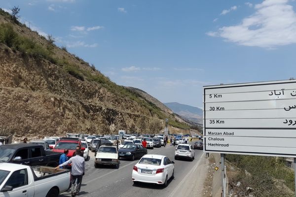 مسیر جاده چالوس و آزادراه تهران–شمال پس از انسداد ۲۰ ساعته بازگشایی شد