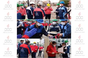 افتتاح مخزن اورهال‌ شده توسط یکی از کارگران