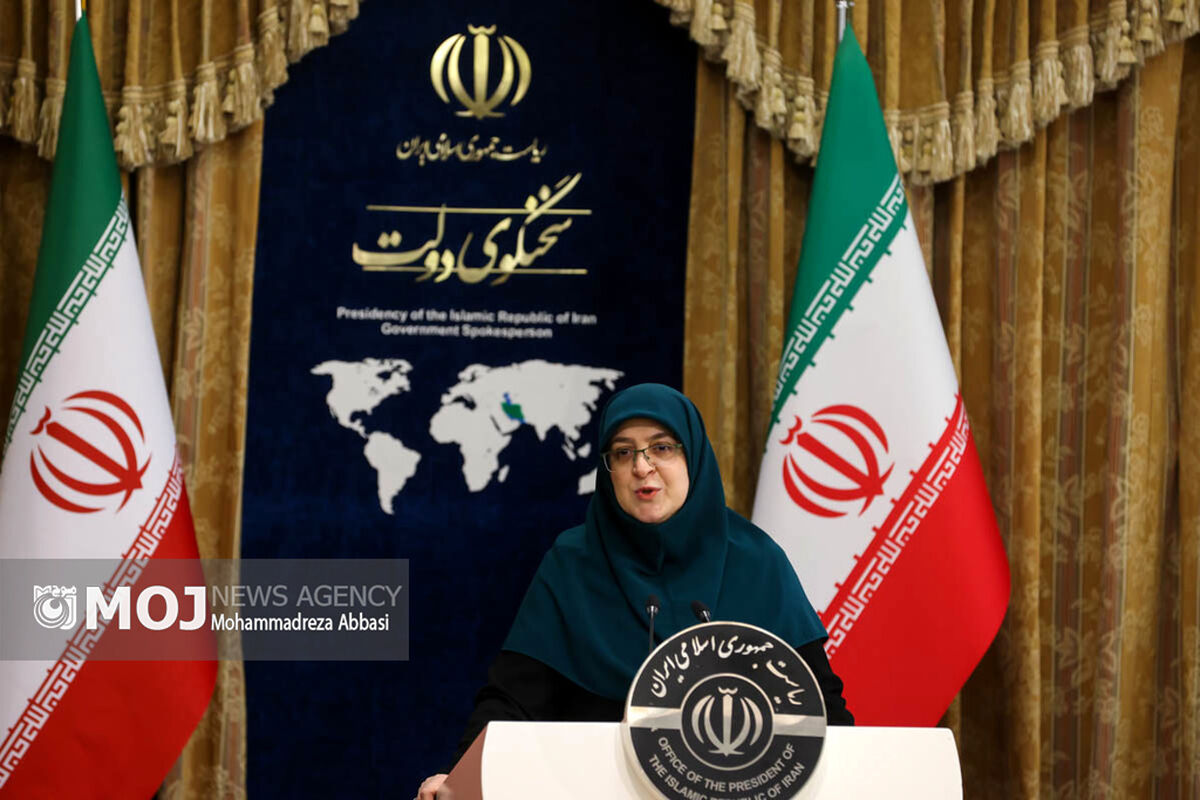 نشست خبری سخنگوی دولت