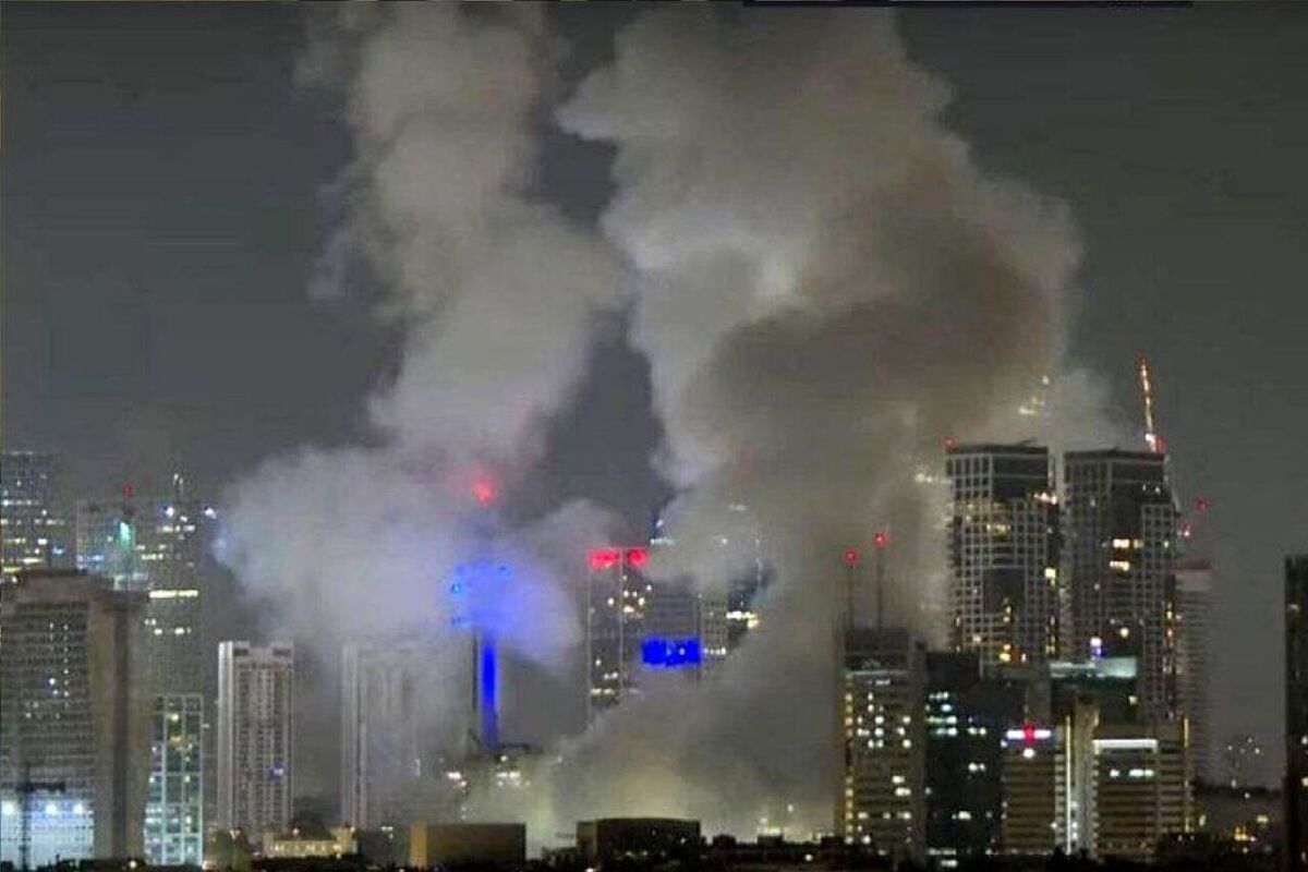 حمله موشکی ایران