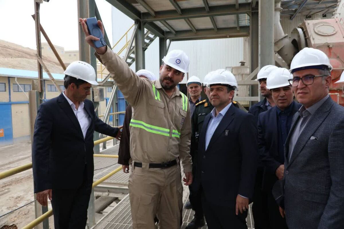بازدید استاندار اردبیل از مجتمع مس مشگین شهر 