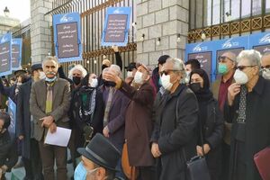 تجمع اهالی تئاتر در مقابل مجلس شورای اسلامی/ مطالبات اهالی تئاتر از مجلس چه بود؟