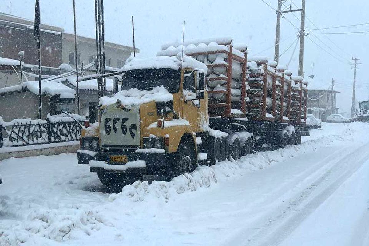 برف کجور آذر 1403