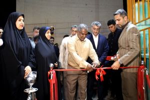 آئین افتتاح و بهره برداری از زمین ورزشی دو منظوره منتظر المهدی در محله 22 بهمن بندرعباس