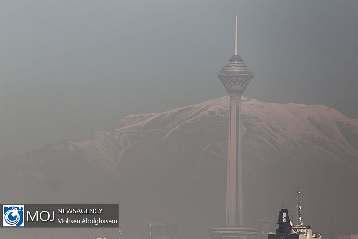  آلودگی هوای تهران در دی ماه ۱۳۹۹