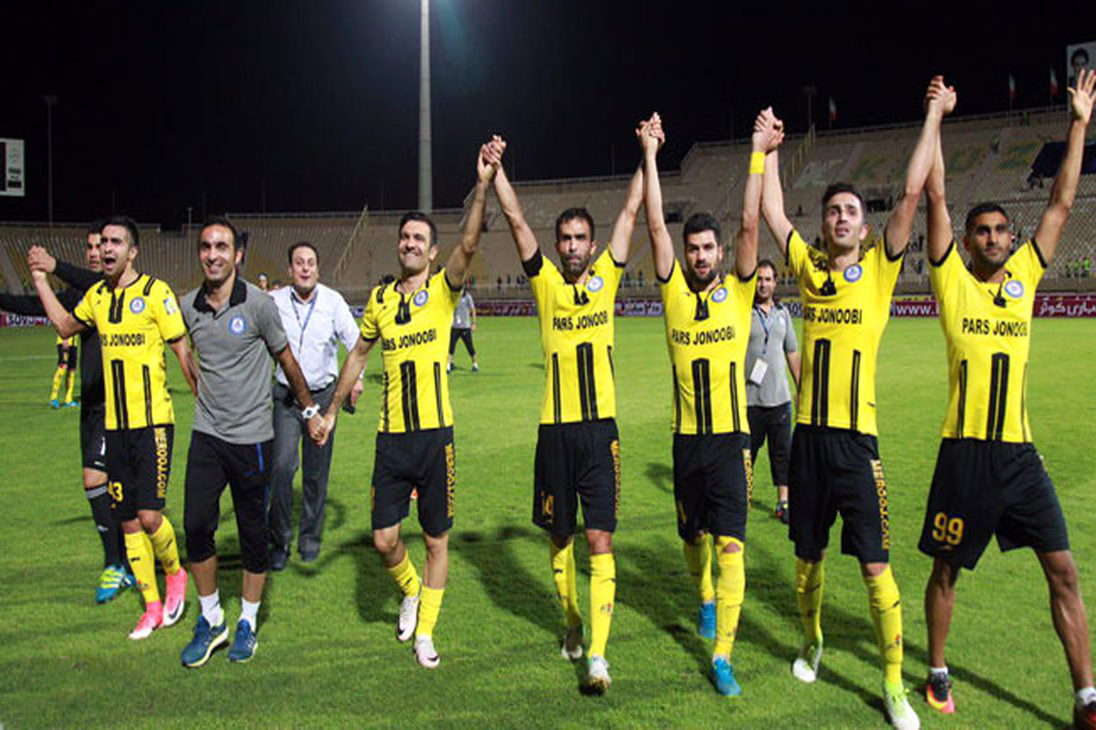 بازی پارس جنوبی جم و نفت مسجد سلیمان1