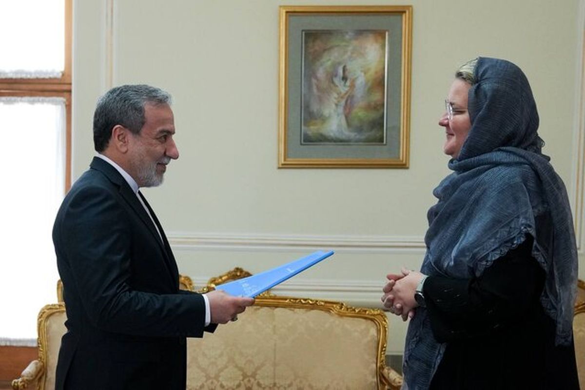 دورینا اندرو جیتارو» رئیس جدید دفتر صندوق کودکان ملل متحد یونیسف و عباس عراقچی