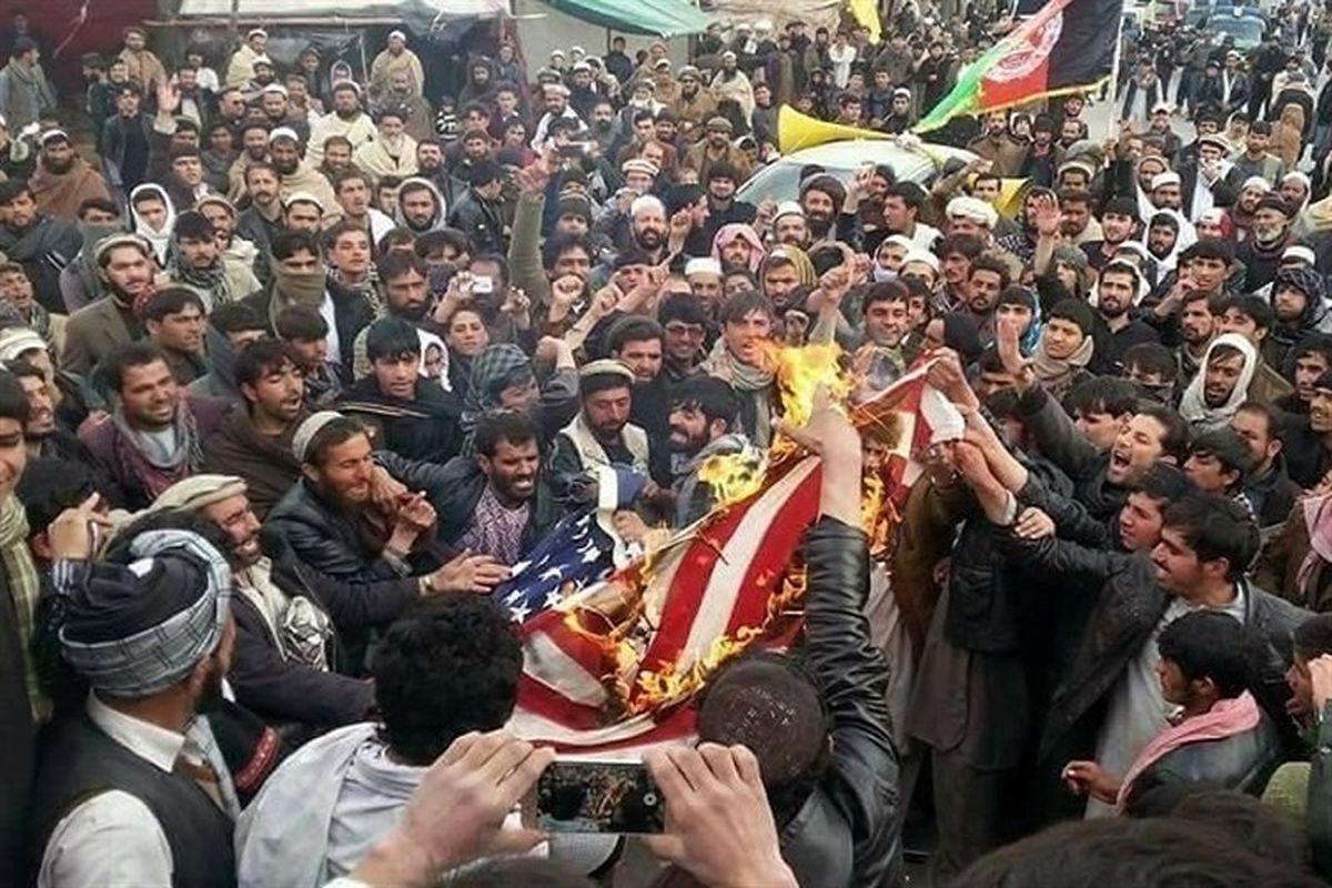 اعتراضات مردم افغانستان علیه آمریکا