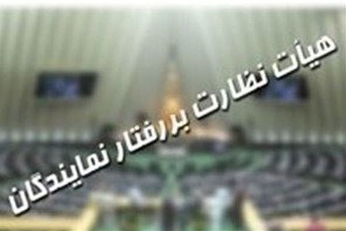 هیات نظارت بر رفتار نمایندگان 