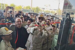 استودیو پلیس با حضور سردار رادان در مرز خسروی افتتاح شد