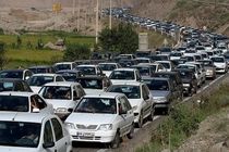 یک طرفه شدن جاده هراز و چالوس از ساعت ۱۳ امروز / ترافیک نیمه سنگین جاده های شمالی