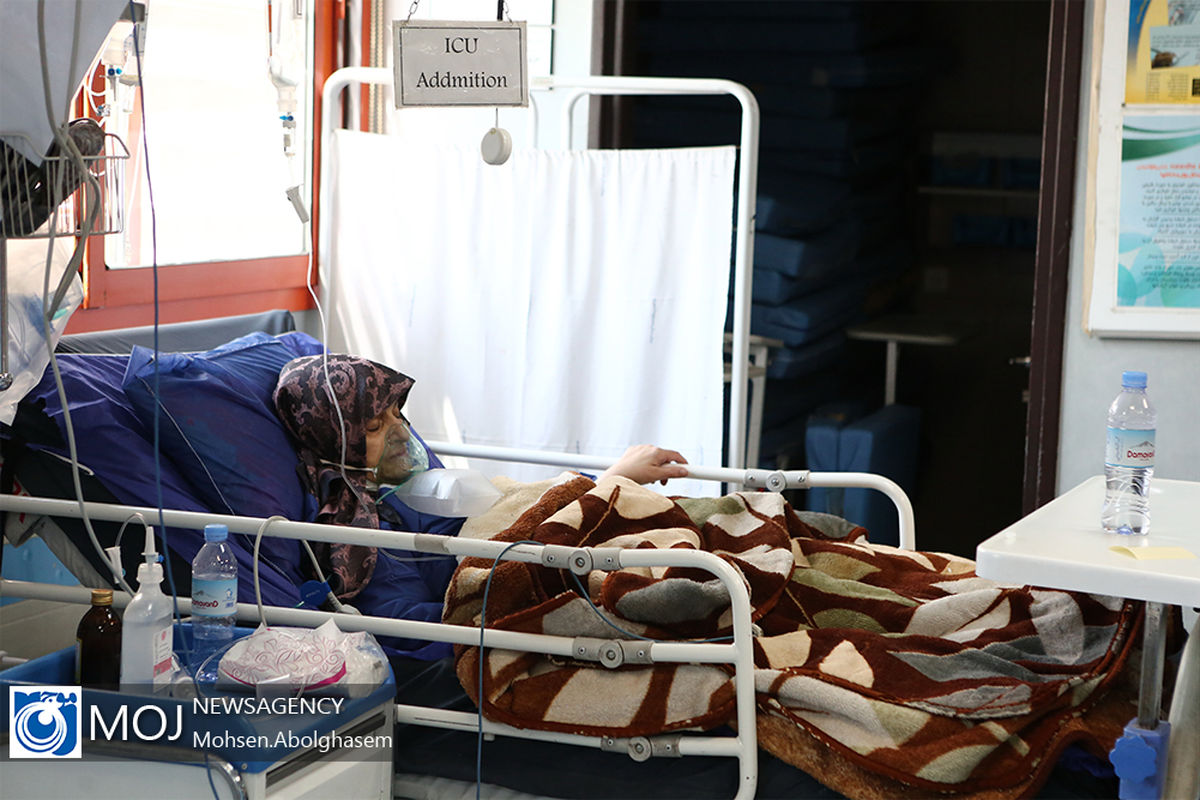 بخش اورژانس بیماران کرونایی بیمارستان مسیح دانشوری