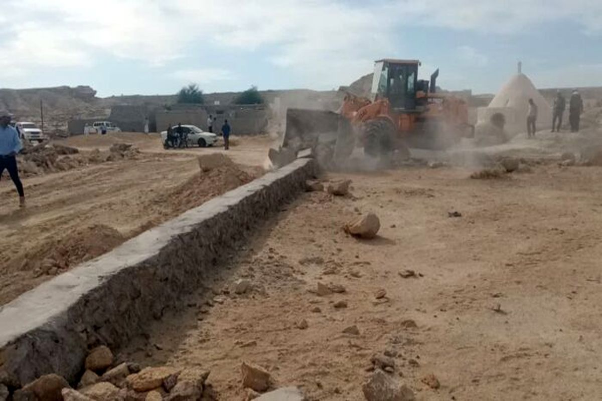 رفع تصرف اراضی ملی و دولتی در قشم 