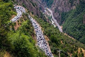 جاده چالوس مسدود است