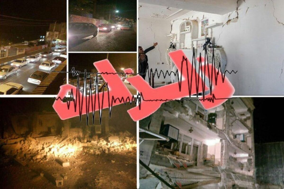 برق مناطق زلزله زده