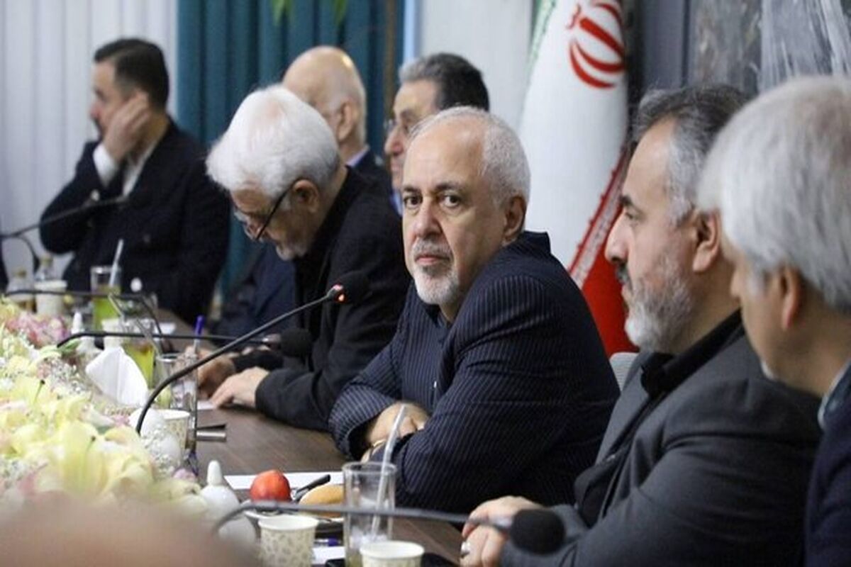 محمد جواد ظریف در نشست اعضای مجمع کارآفرینان ایران
