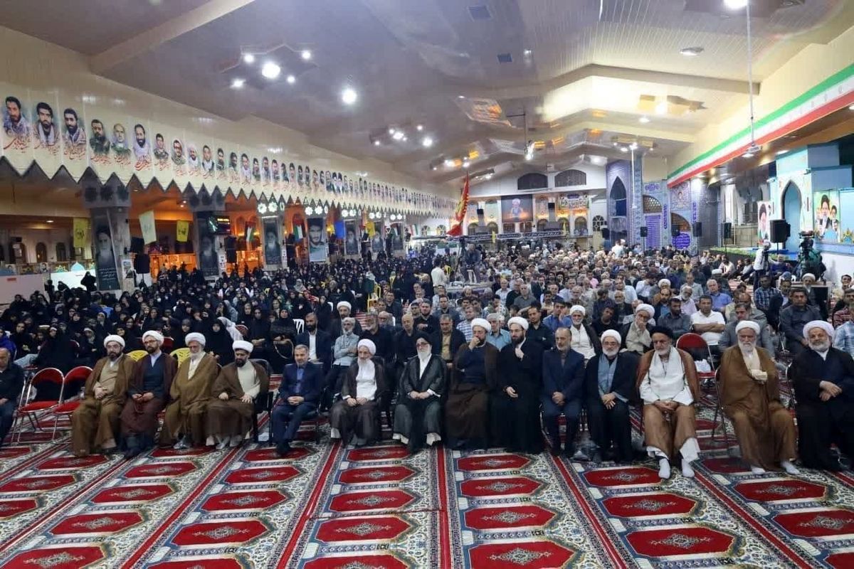 نخستین سالگرد شهادت آیت الله رئیسی در ساری