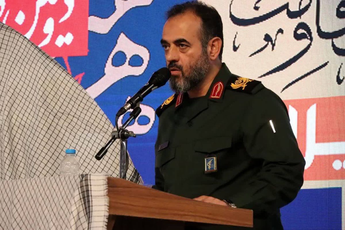 سردار دامغانی فرمانده سپاه قدس گیلان