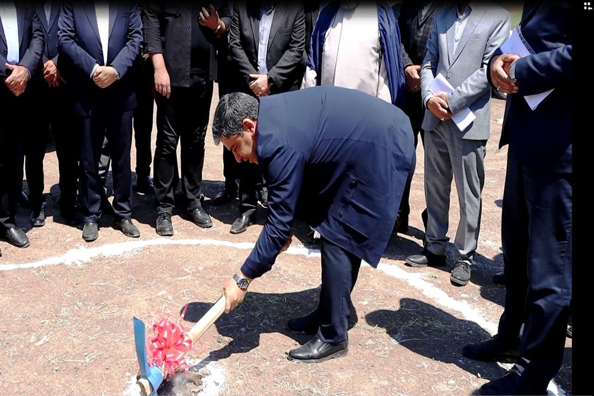 کلنگ زنی تصفیه آب کوثر