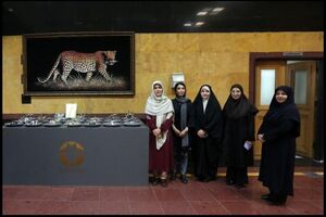 اثر محیط زیستی «پریشانی» با هنرمندی «الهه حسینی» در سازمان حفاظت محیط زیست جانمایی شد