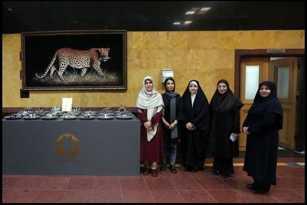 اثر محیط زیستی «پریشانی» با هنرمندی «الهه حسینی» در سازمان حفاظت محیط زیست جانمایی شد