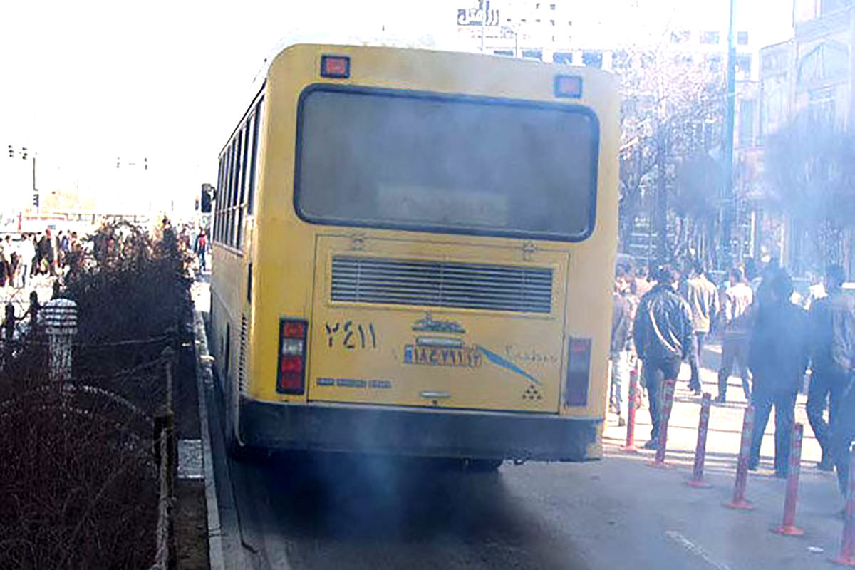  کاهش آلایندگی ناوگان اتوبوسرانی