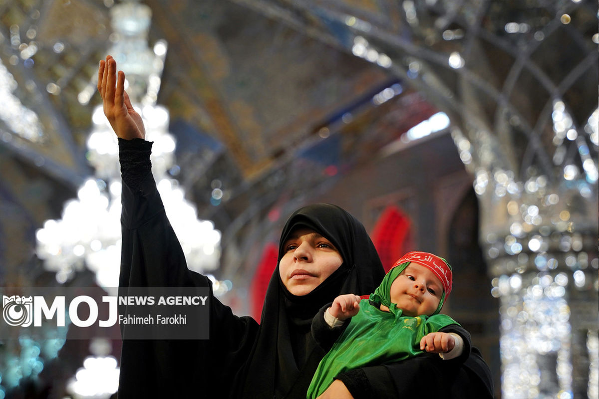 مراسم شیرخوارگان حسینی در مشهد