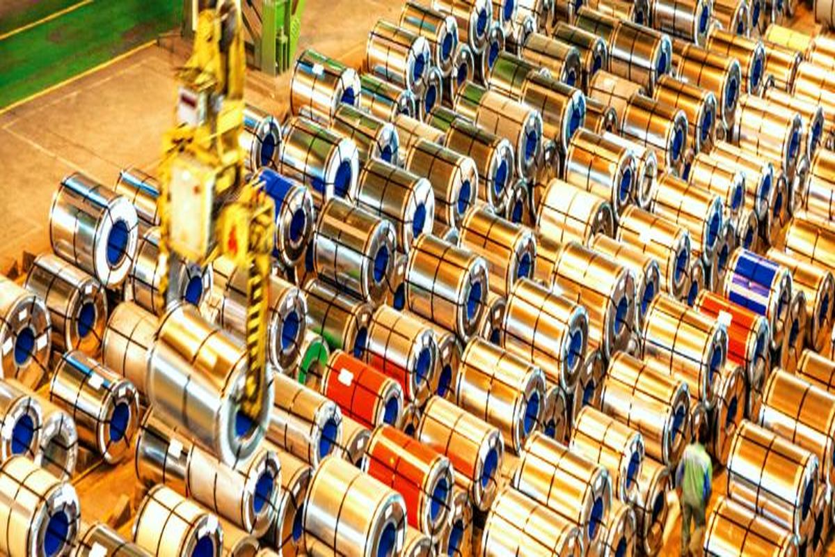 ورق رنگی فولاد