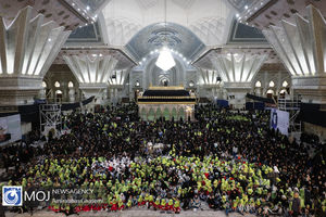 اجتماع سه ساله های حسینی (ع) در حرم امام خمینی (ره)