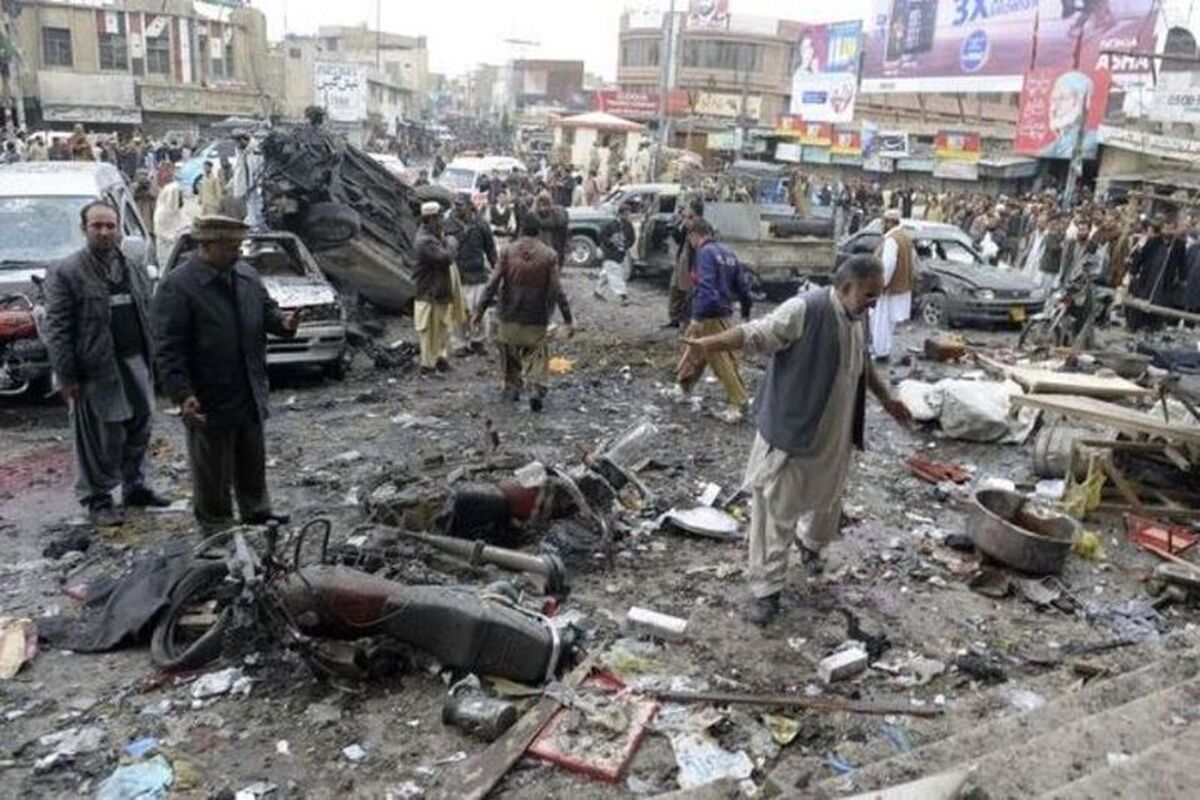 انفجار در بلوچستان پاکستان