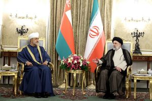 دیدار دوجانبه ابراهیم رئیسی و هیثم بن طارق