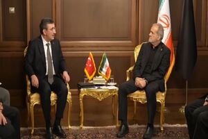 دیدار معاون رئیس‌جمهور ترکیه با پزشکیان + فیلم